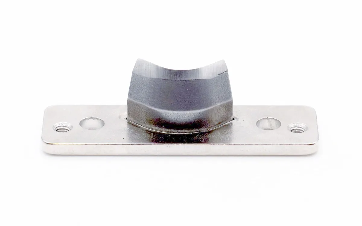 Corner Radius Die R10 on its two-screw mounting plate